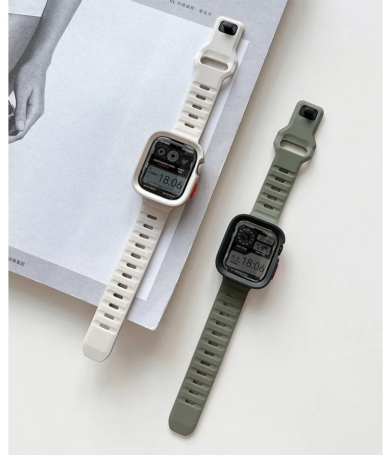 Premium Silicone Case and Strap Combo