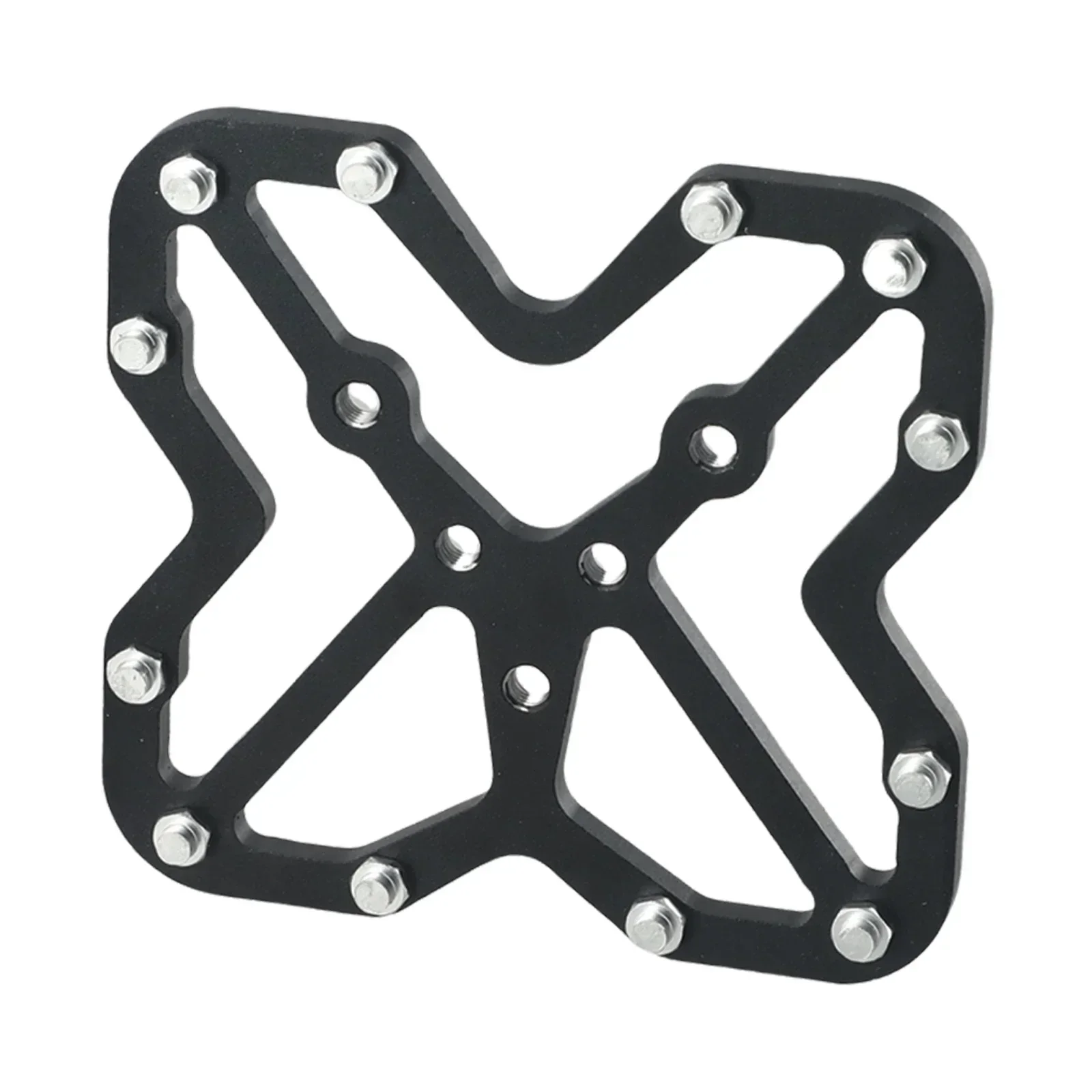 자전거 페달 플랫폼 클릿 페달 어댑터 플랫 페달 퀵릴리즈 잠금 플레이트, Shimano Tankelos KEO용, 1 쌍