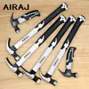 AIRAJ Multifunctional Sheep Horn Hammer Industrial Grade Decoration Household Hammer Wrapped with Glue Non Slip Hardware Tool 1