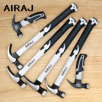 AIRAJ Multifunctional Sheep Horn Hammer Industrial Grade Decoration Household Hammer Wrapped with Glue Non Slip Hardware Tool 1