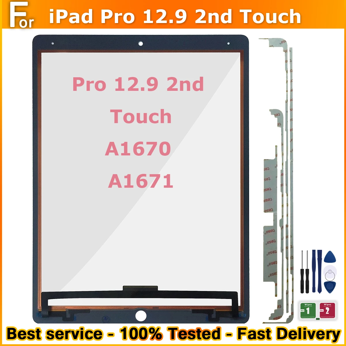 iPad Pro12.9 インチ 第2世代 2nd A1670 タッチスクリーン iPad Pro 12.9