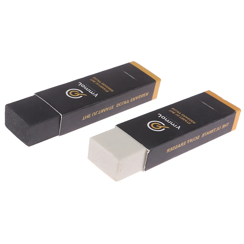 1PC Rubber Block for Suede Leather Shoes Boot Clean Care Eraser Shoe Brush Wipe White / Black 3