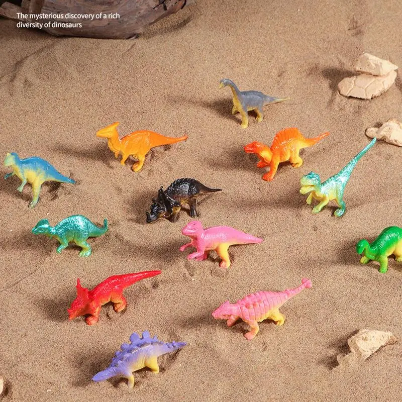 Dinosaur Eggs Dig Kit Excavation Toy With Learning Cards & Tools Brush Hammer Chisel For Childrens Christmas Party Gifts 3