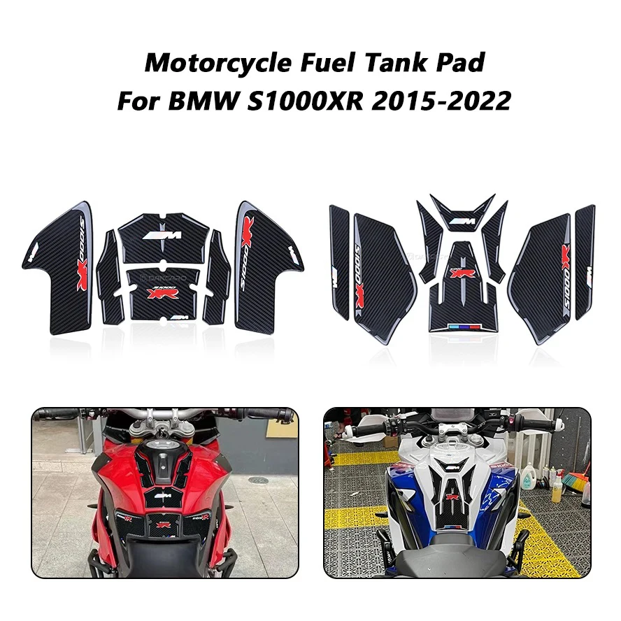 thumbnail interactive-video image 1 of BMW S1000R Tank Pad Protector Sticker - Epoxy Resin Decal For 2010-2020 Models 1 of 10