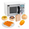 Wooden Children's Microwave Oven Oven Baking Toy Simulation Kitchen Play House Parent-child Interaction Toys Kitchen 1