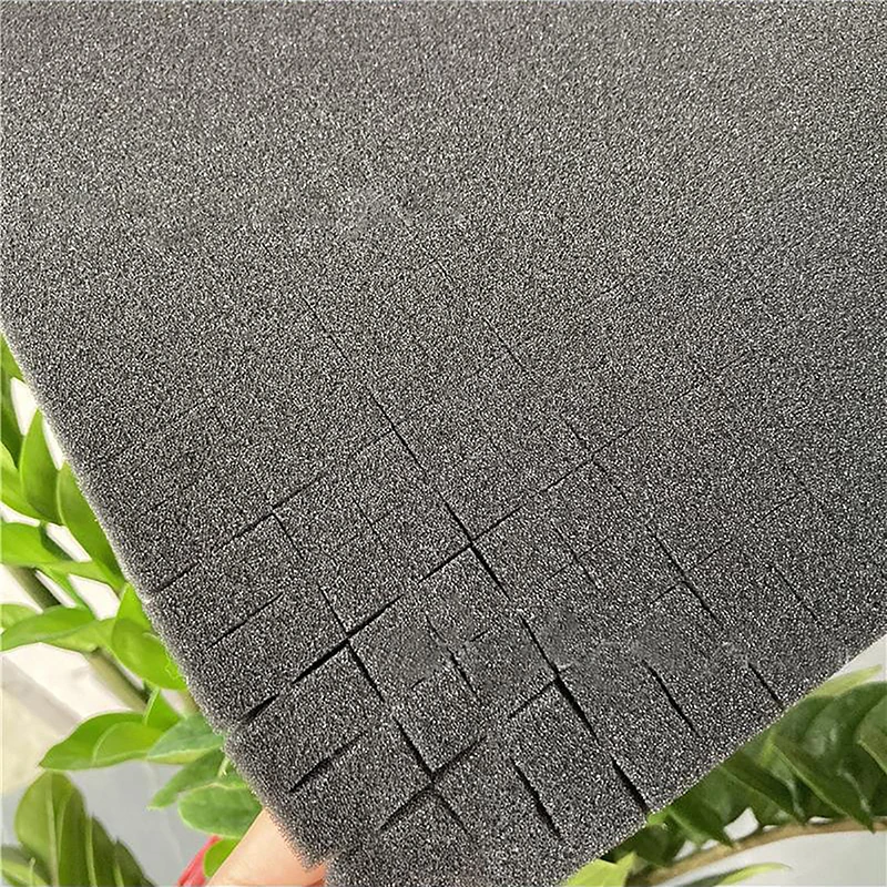 1 Sheet Soilless Hydroponic Cloning Garden Pots Nursery Collar Seedlings Plant Vegetables Cultivat Black Seedling Sponge