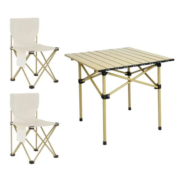 Camping Folding Table Chairs Set: The perfect portable and versatile outdoor dining solution