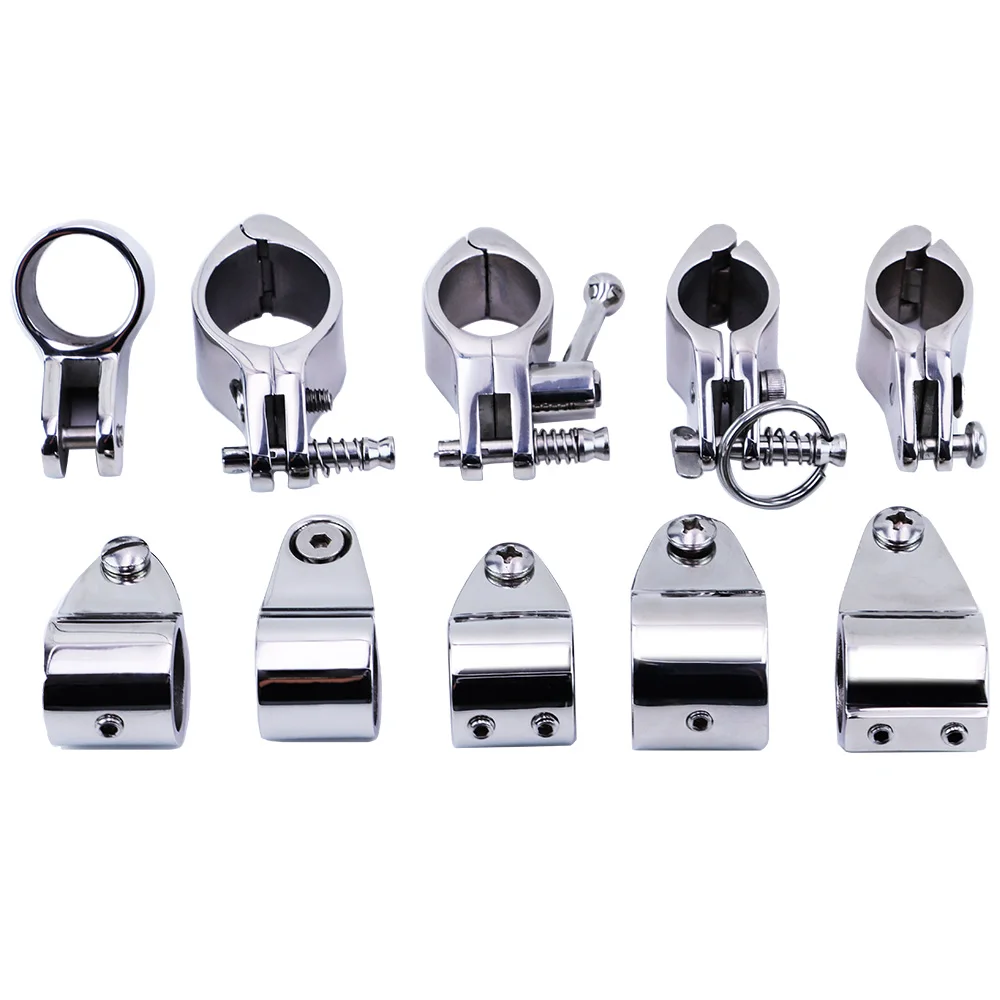 Embout à œil De Bateau En Acier Inoxydable 316 - 22mm Ou 25mm - Pour Toit Bimini, Fixations De Pont - 2 Pièces