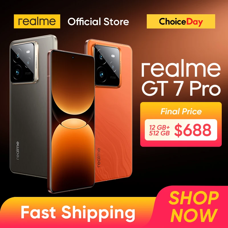 World Premiere] realme GT7 Pro Smartphone Snapdragon® 8 Elite