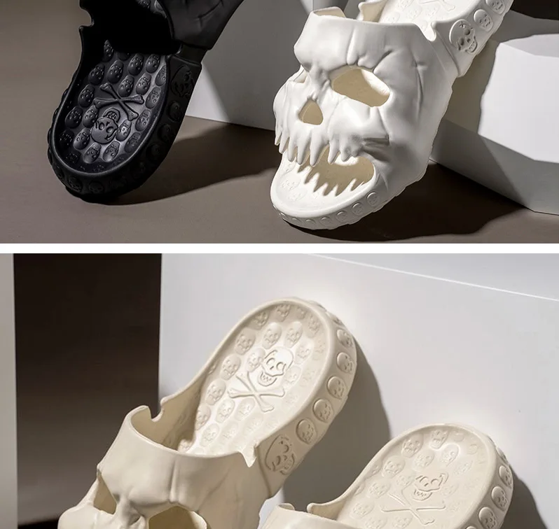 Men EVA Skull Sandals - true deals club