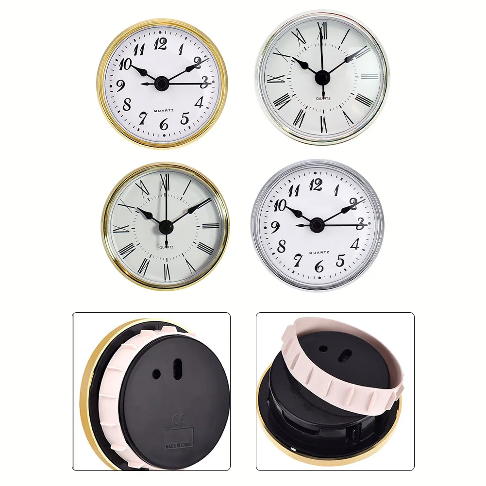 Description Picture 2 of item70mm Quartz Clock Insert Movement Home DIY Roman Arabic Numerals Clock Mechanism Inserts Movement Quartz Clock Repair Parts