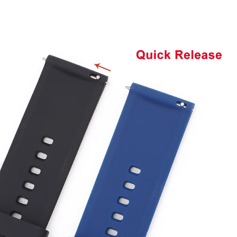 Silicone Sport Quick Release Waterproof Strap - Universal Band