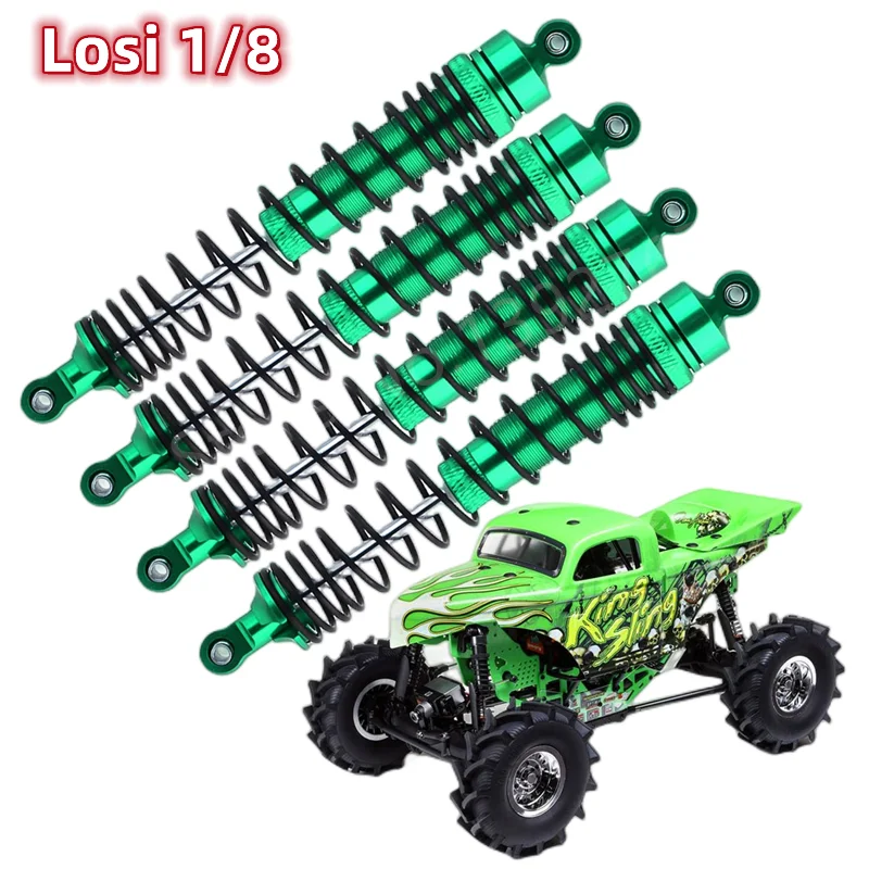 

4 шт., металлические передние и задние амортизаторы 135 мм для Losi LMT 4WD