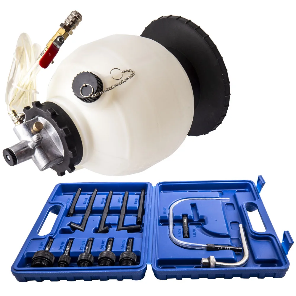 

MaXpeedingrods 13pc 7.5L Transmission Gearbox Tool Fill Change Pump Adapters Kit Oil Filler Change Universal
