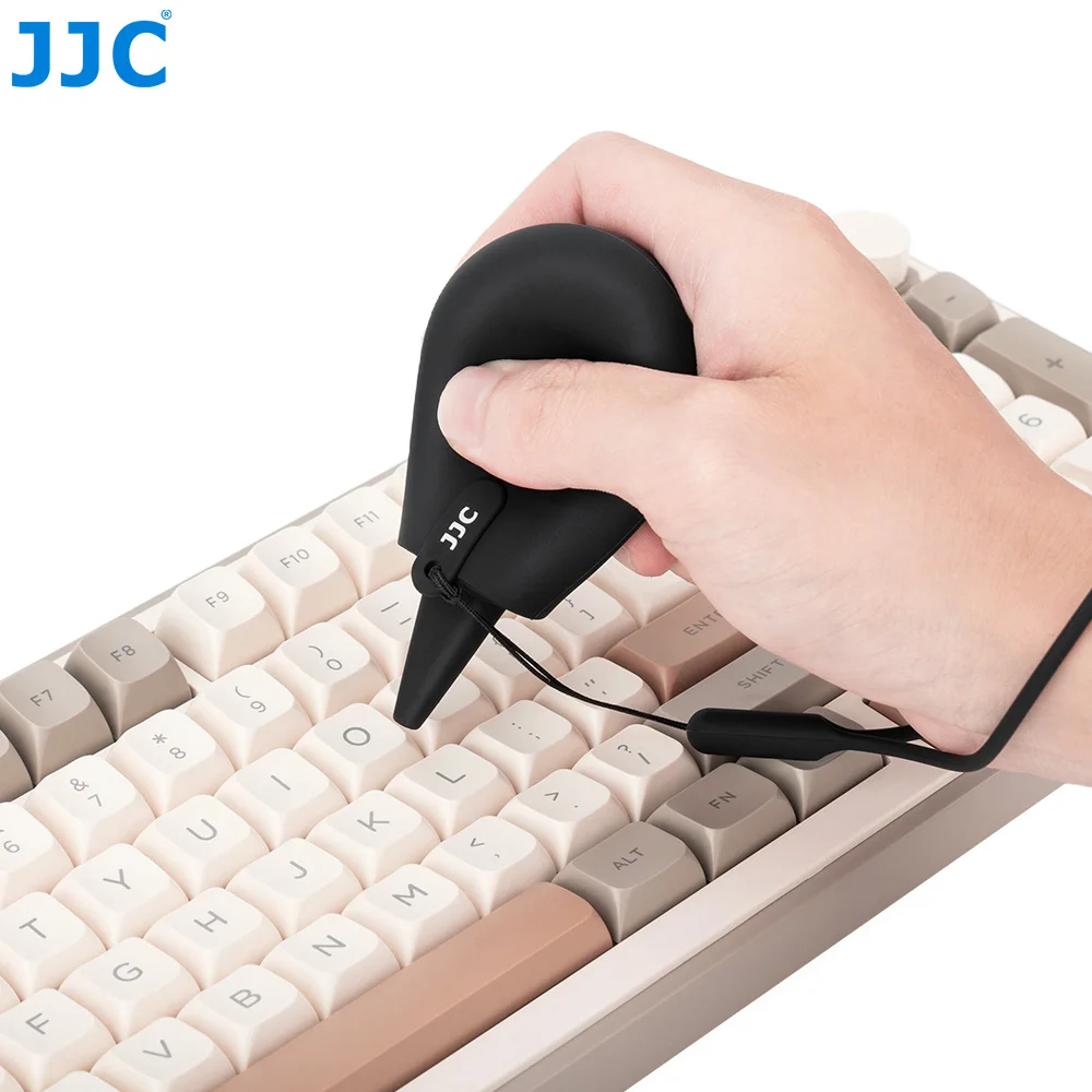Camera air blower for digital SLR mirrorless camera sensor CCD CMOS lens filter lens blower with lanyard JJC small soft