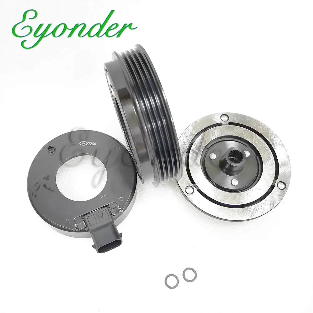 AC A/C Air Conditioning Compressor Clutch Pulley CSP11 PV4 for CHEVROLET SPARK M300 1.0 1.2 96073851 95967303 96676470