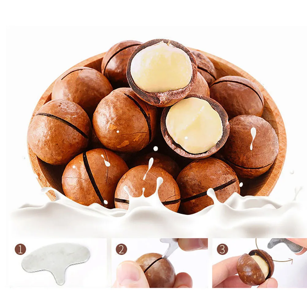 Description Picture 6 of itemKitchen Nut Sheller Tool Cracker Nutcracker Crack Sheller Almond Walnut Pecan Hazelnut Filbert Nut Sheller Macadamia Nut Opener