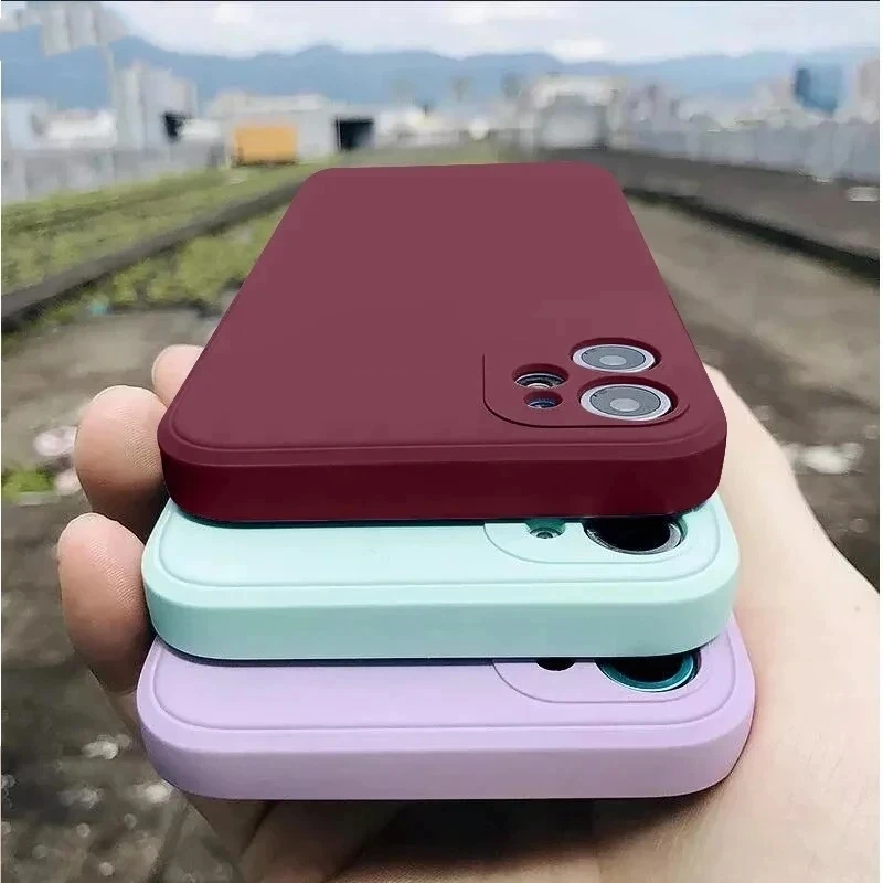 Premium Liquid Silicone Phone Case - Soft and Sleek Design