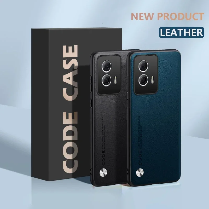 Leather Carbon Fiber Phone Case – Durable Hard Protection Cover