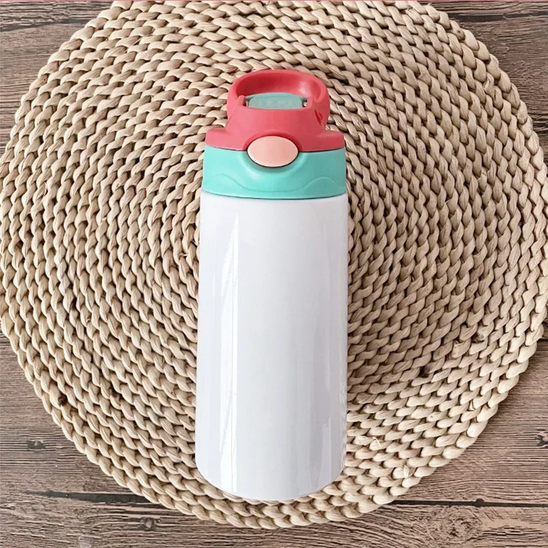 12oz التسامي مستقيم كأس امتصاص الوجه العلوي الاطفا...