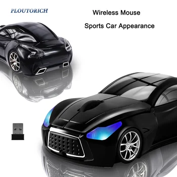 Wireless 2.4G Sports Car Mouse Plug And Play Light Weight Portable Creative Design Office Use Gift For Kid Play Game Mause 1