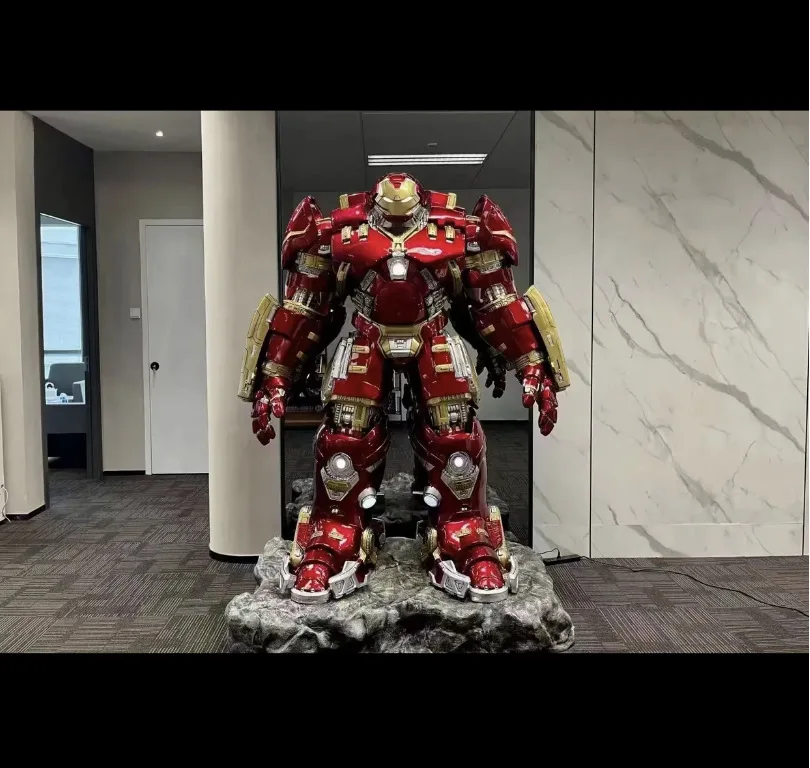Buy Iron Man Mark 44 Hulkbuster 215CM LED Statue with Base at the Best
