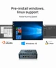 4xIntel i226 2.5G LAN 12th Gen i5 1235U i7 1265U Soft Router Pentium 8505 Proxmox VMs Server Computer Pfsense Firewall Mini PC 6