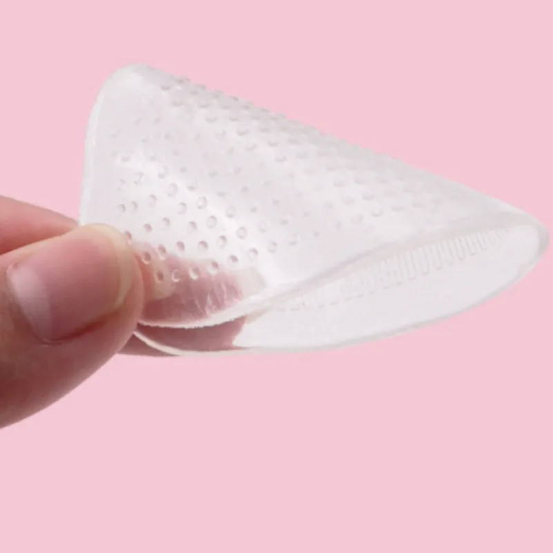 Antiskid Forefoot Pad Soft Gel Transparent Invisible Half Insoles High Heels Pain Relief Forefoot Cushion Non-slip Shoes Pads