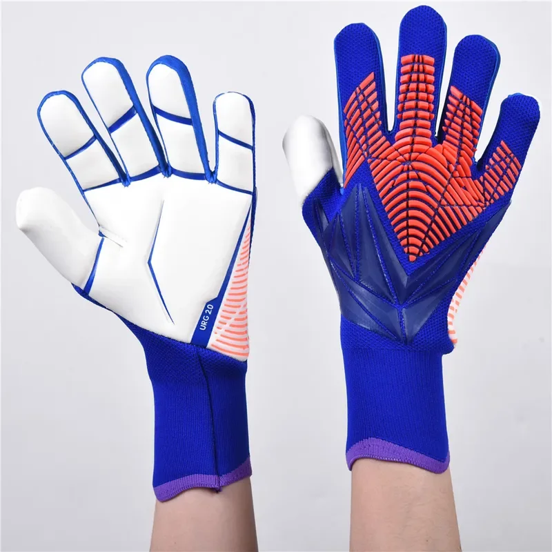 Goalkeeper Gloves ROXXANA Kids Adults Goalkeeper Gloves Goalie Gloves Thicken Latex Football Soccer Anti-Slip Soccer Breathable Children Goalie