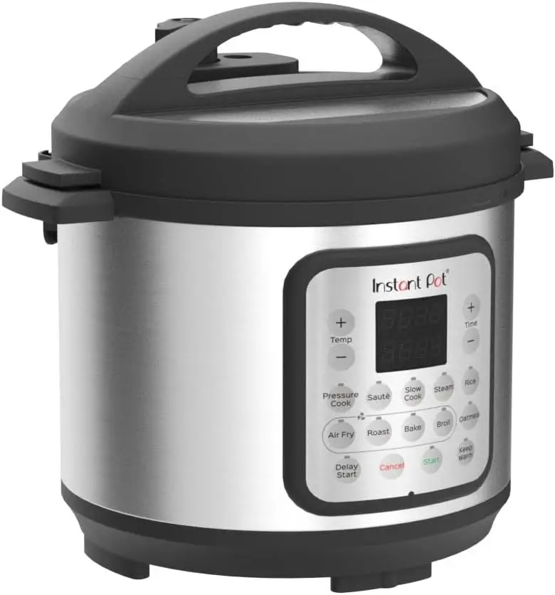 Pot Duo Crisp 9-in-1 Electric Pressure Cooker and Air Fryer Combo with Stainless Steel Pot, Pressure Cook, Slow Cook, Air Fry, R