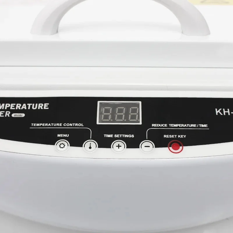 Nail Art Tools Nail Tool Sterilizer Manicure Tool Disinfection Box Electric Disinfection Box High Temperature Dry Heat Sterilization Box Small Disinfection Cabinet Nail Disinfection Tool Spa Salon Beauty Spa Equipment