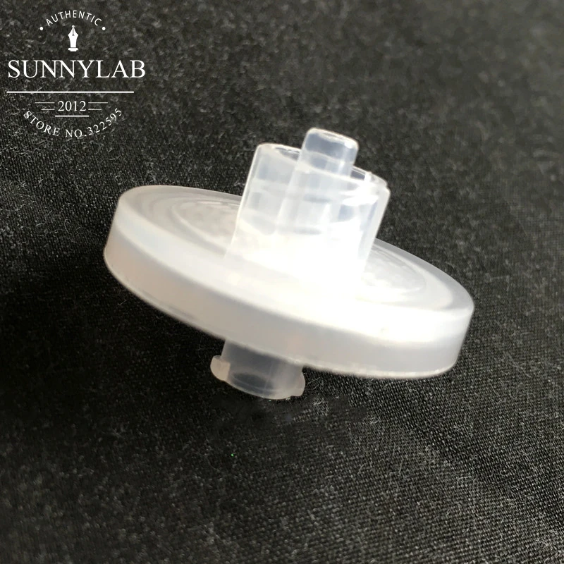 

Lab DIA28mm Luer Interface 0.22/0.45/1.0/3.0um PTFE Micro Gas Filter Connector for Water Vapor Resistance