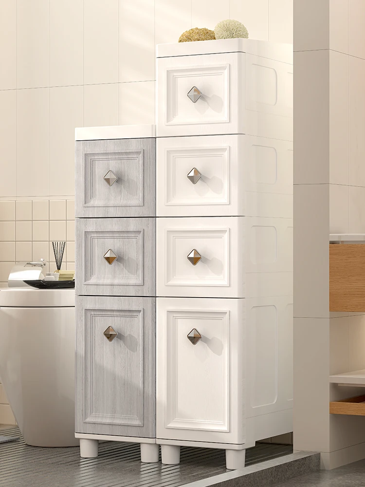 

Toilet ultra-narrow storage cabinet storage rack