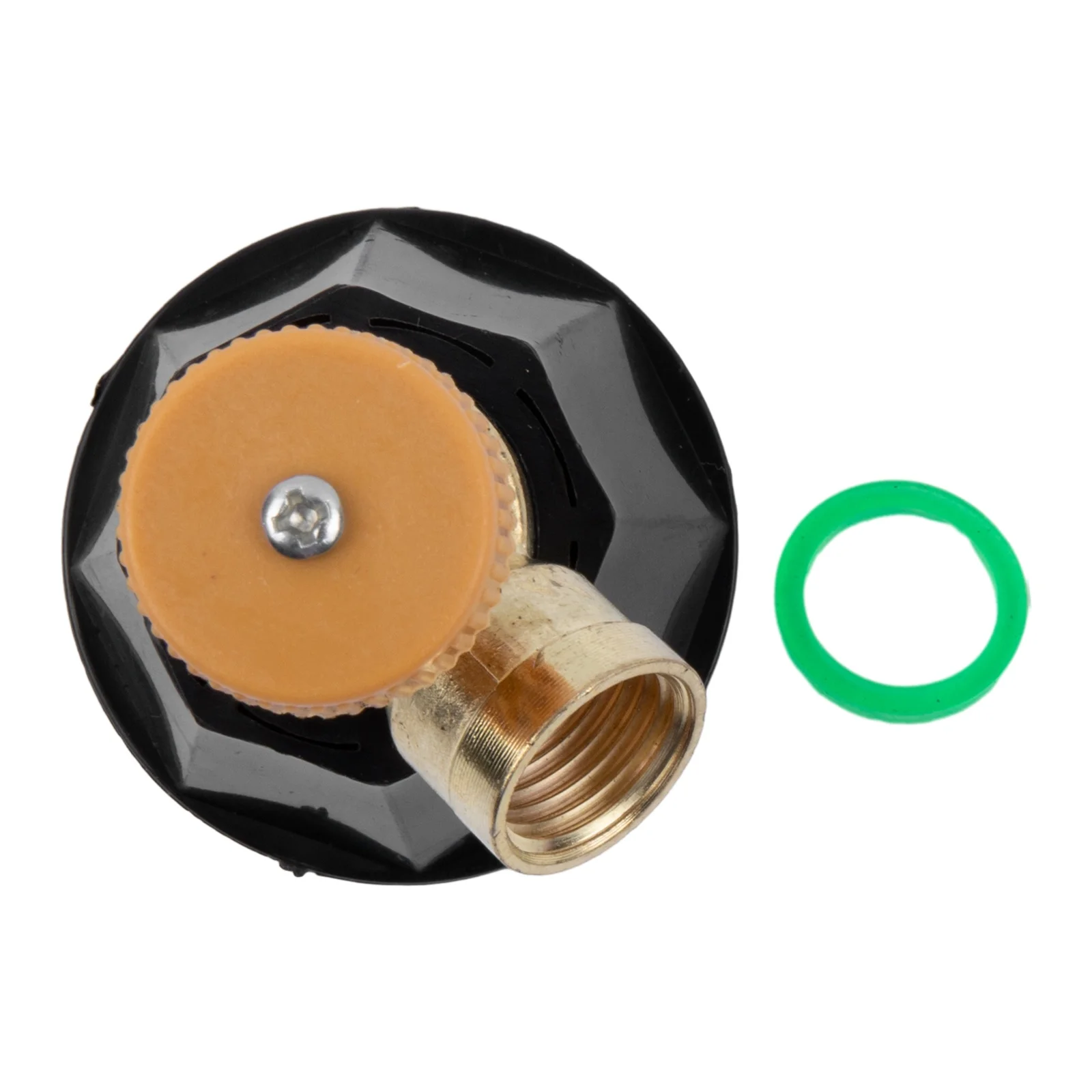 

Adjustable Nozzle Garden High Pressure Plastic+alloy Replacement Wind Sprinkler Windproof Agricultural Black Cyclone