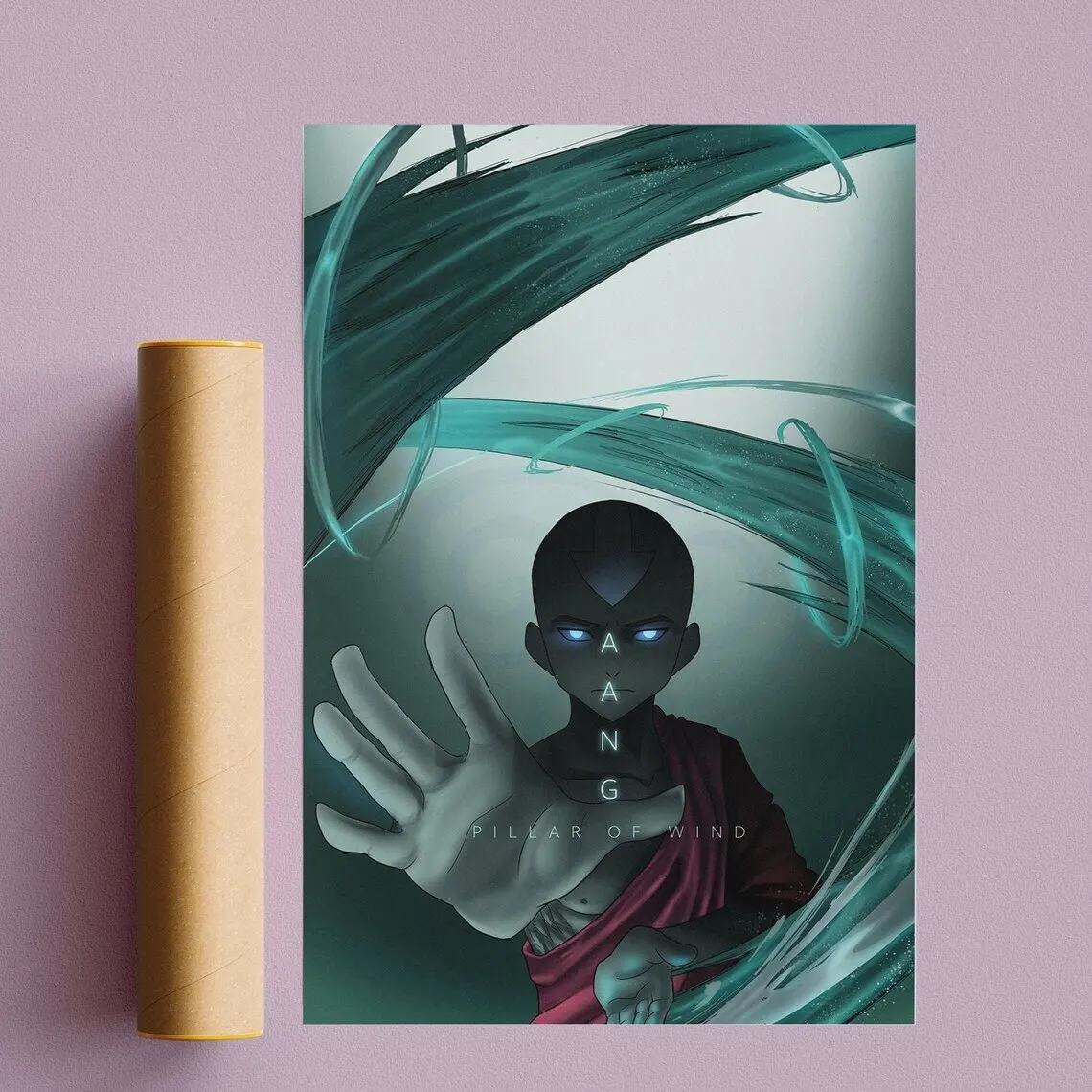 Avatar The Last Airbender Canvas Print Wall Art - Iconic Characters Home Decor