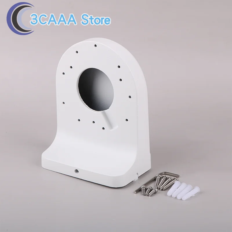 P06BW CAMERA MOUNTING BRACKET ROUND BASE WHITE DOSS