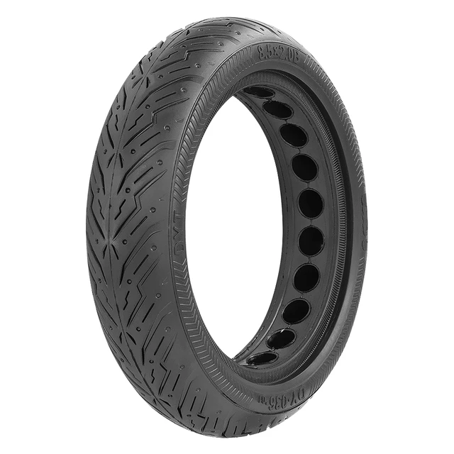 Updated 8.5x2.0 Solid Tire for Xiaomi M365 1S Pro Electric Scooter 8.5 inch  Rubber Honeycomb Tyre Anti-Explosion Tire Wheels - AliExpress