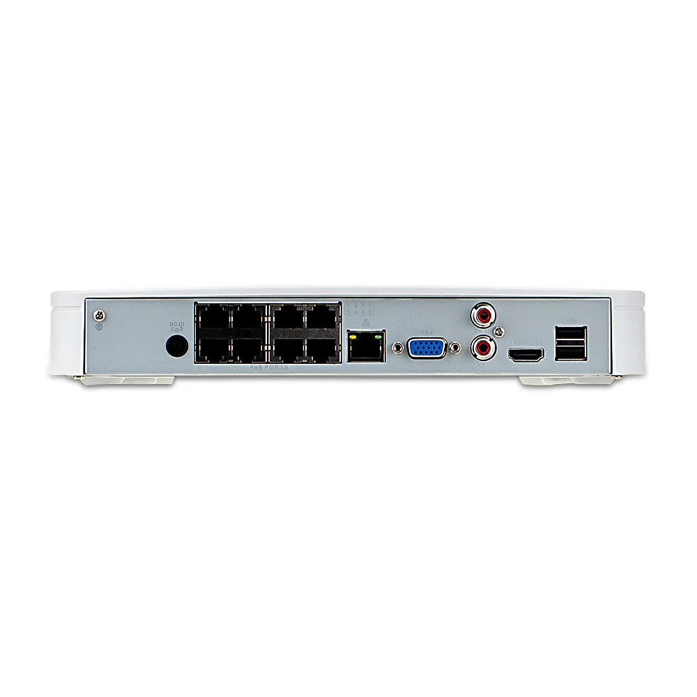 Dahua POE NVR 4CH NVR4104-P-4KS3 8CH NVR4108-8P-4KS3 Smart 1U 1HDD 4/8PoE Network Video Recorder Perimeter Protection SMD Plus 3