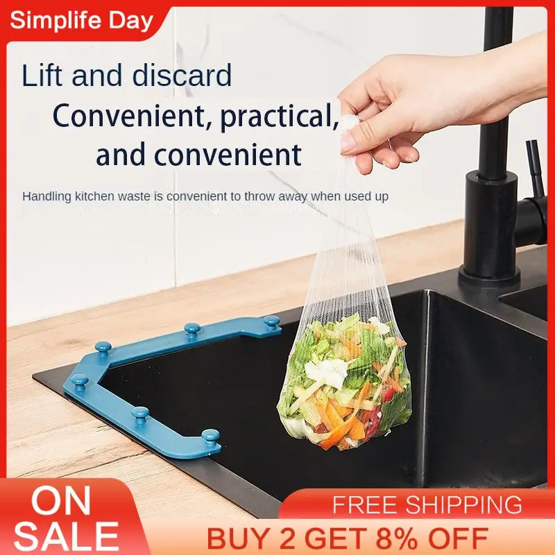 Sacchetto Filtro Dell'Acqua Comodo Filtro Antiscivolo Di Alta Qualità Best Seller Surging Drain Rack Filtro Usa E Getta Salvaspazio