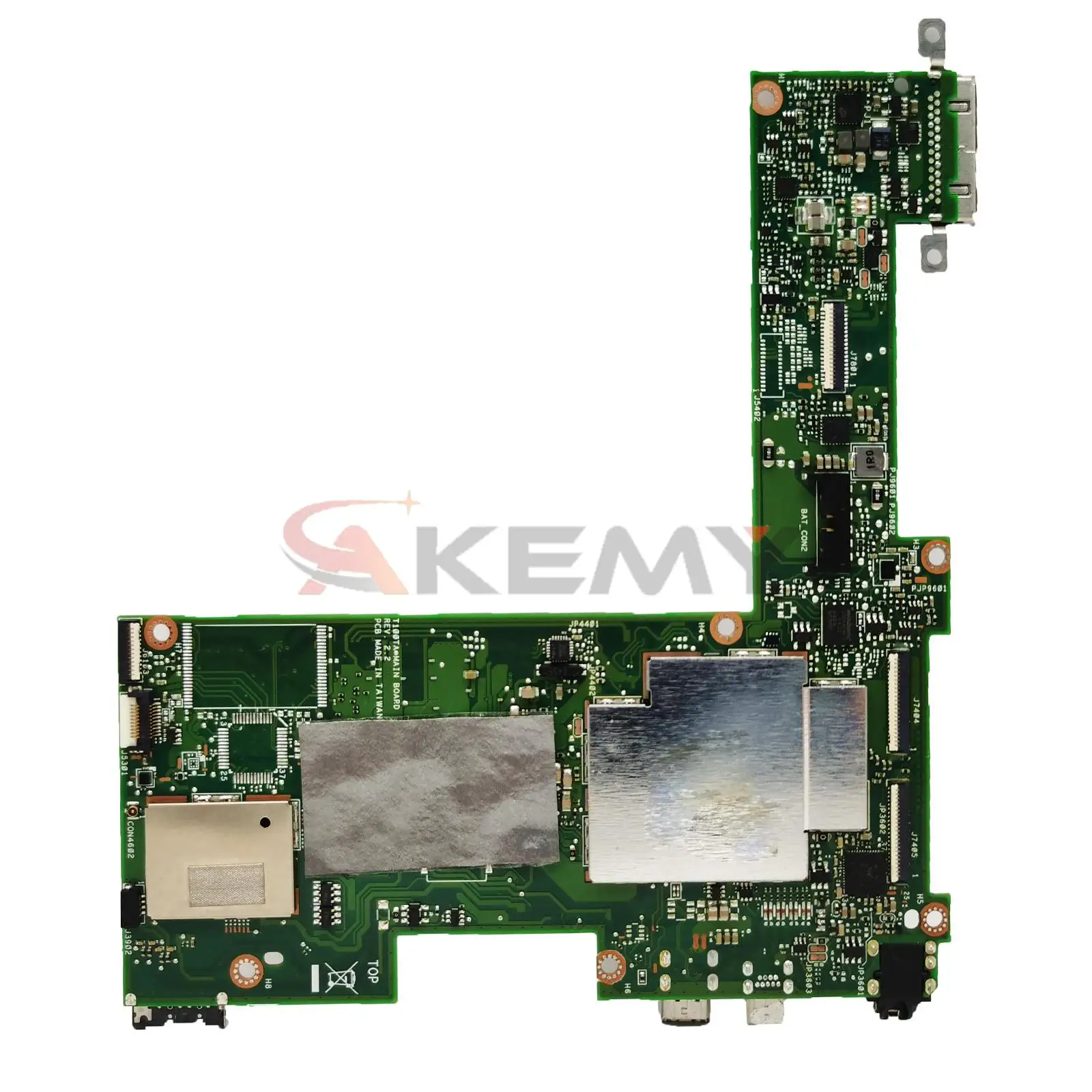 Motherboard Laptop para Asus T100tas Motherboard com Cpu Z3775 2gb de Ram Ssd 32g 64g Trabalho 100 Testado T100ta - Imagem 5