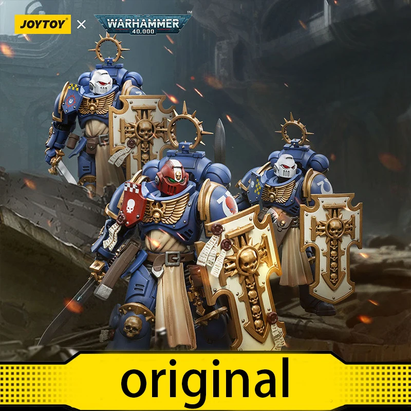 

[Pre-Sale] Joytoy 1/18 Warhammer 40000 Ultramarines Bladeguard Veteranbrother Sergeant Proximo Action Figure Free Shipping Model