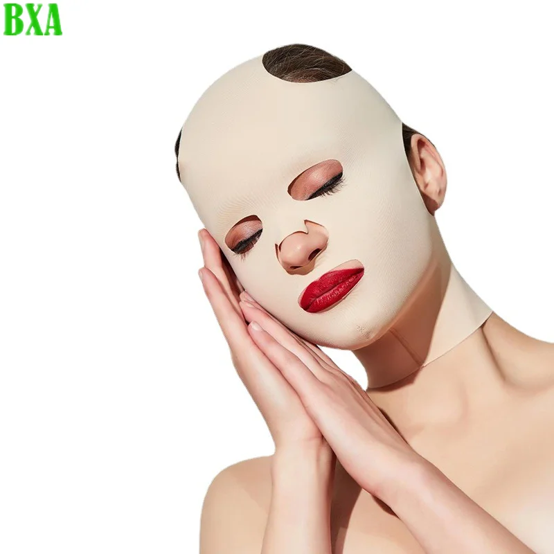 Bxa Sleeping Mask Fasciatura Dimagrante Facciale 3D Riutilizzabile Traspirante Bellezza Donna Anti Rughe V Shaper Full Face Lift Beauty