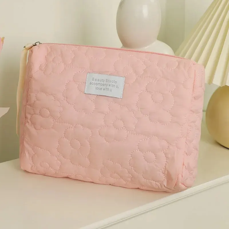Deluxe Embroidery Waterproof Cosmetic Travel Bag