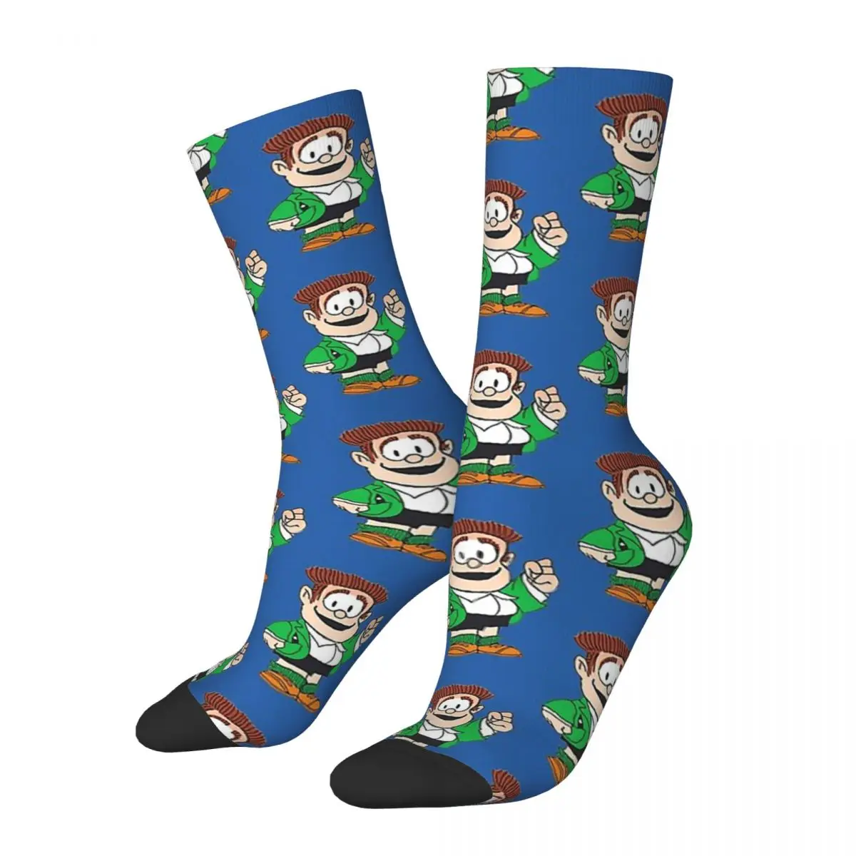 

A Friend Of Manolito Mafalda Miguelito Comic Unisex Winter Socks Running Happy Socks street style Crazy Sock