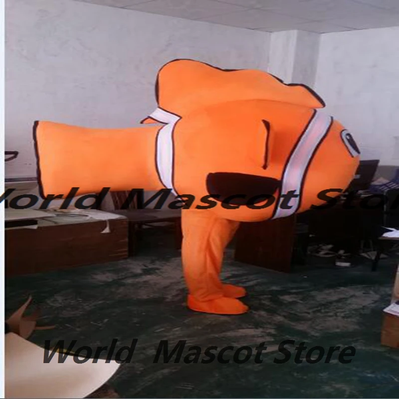 

Anime Clownfish Mascot Costumes Fish Cosplay Chase Fancy Dress For Adult Birthday Character Mask Party Halloween Carnival Appare