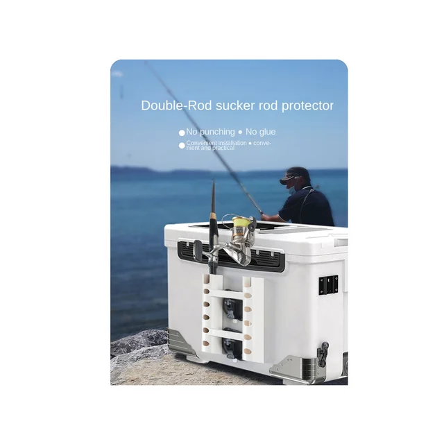 견고하고 편리한 흡입 컵 낚싯대 홀더