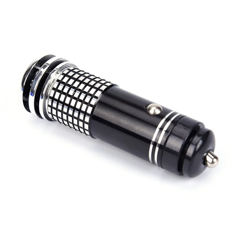 New 1pcs 12V Negative Ions Air Cleaner Car Air Purifier Ionizer Purifier Car Remove Smoke Eliminator For Home Office