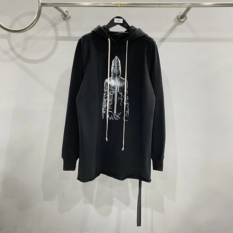

New Rick Hoodies for Men Y2k Women Clothes Sweatshirt Ro Owens Streetwear Oversized 1:1higher Quality Graphic Hoodies