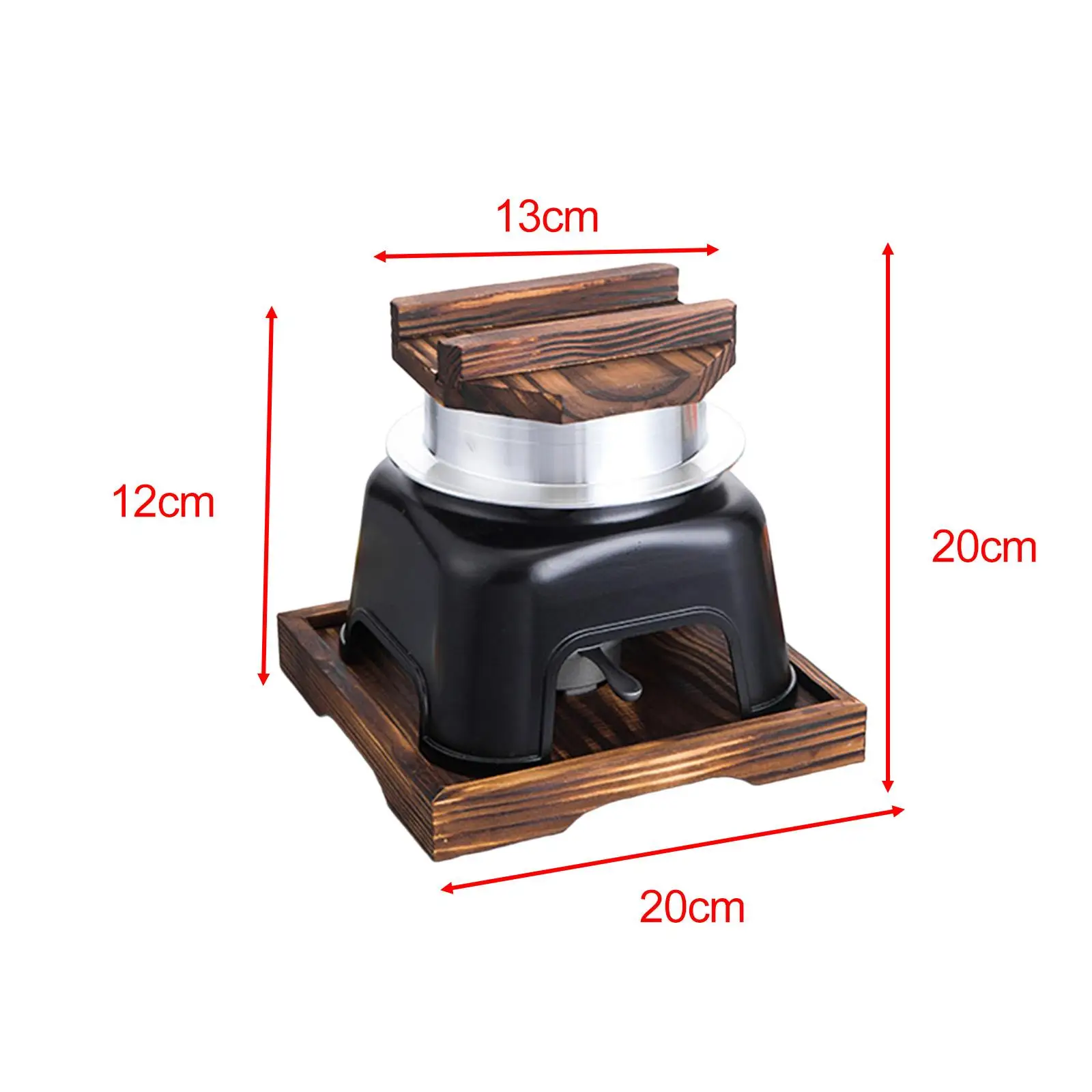 Japanese Alcohol Stove Cooking Pot Portable Steaming Rice Cooking Oolong Pot Outdoor Cooking Artifact Cooking Aluminum Pot 6