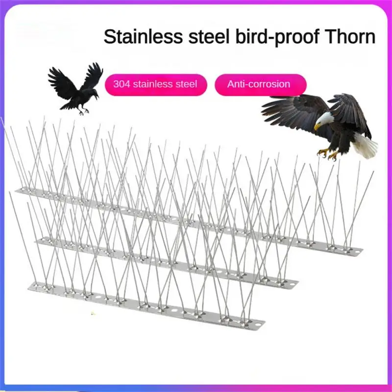 

Bird Blinder Bird Spikes Fence Cat Defender Plastic Fence Wall Spikes For Keep Off Pigeons Fence Walls Best Bird Deterrent